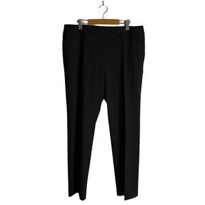 Amanda+Chelsea Women's Black Straight Leg Dress Pants